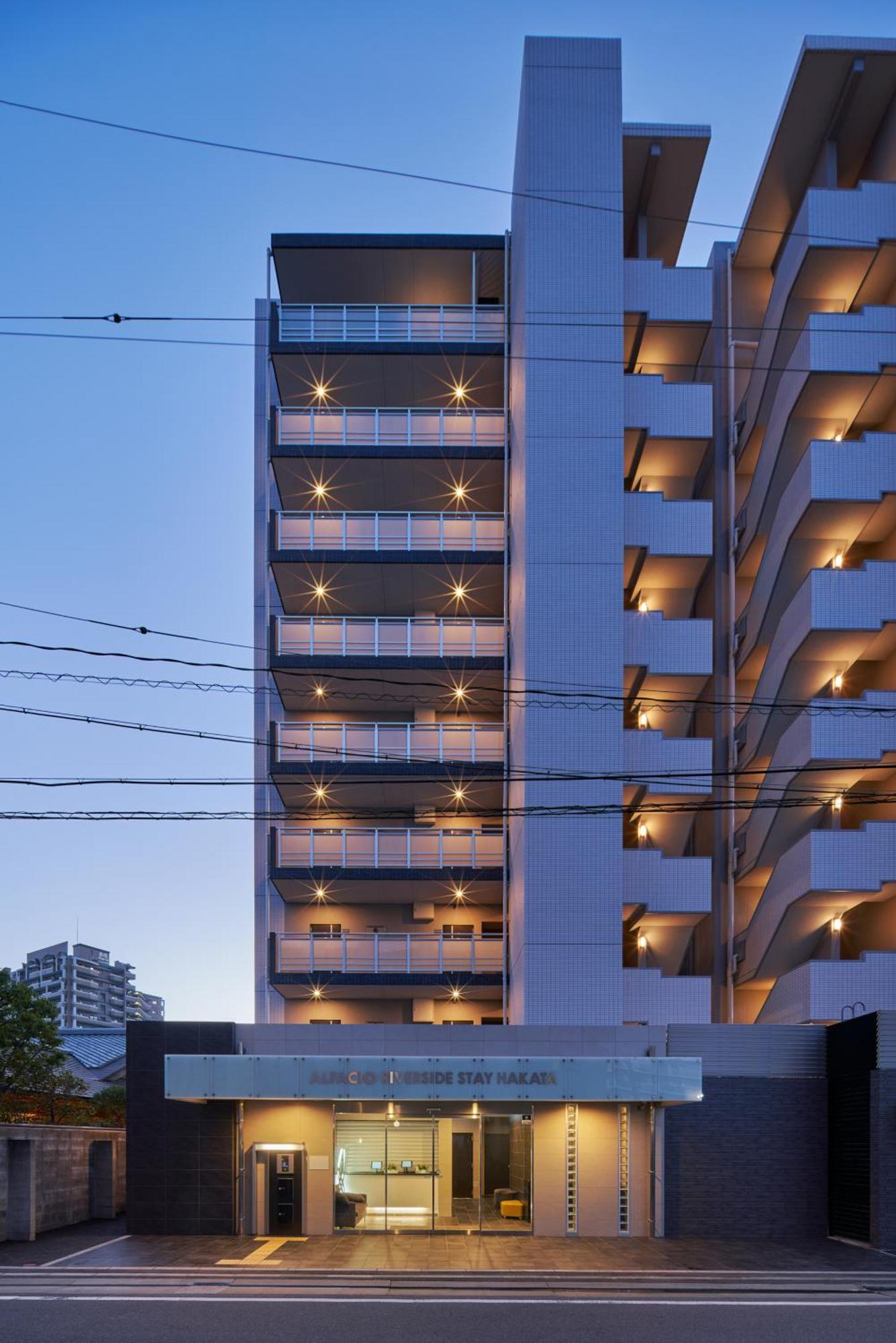 Alfacio Riverside Stay Hakata 福岡 外观 照片