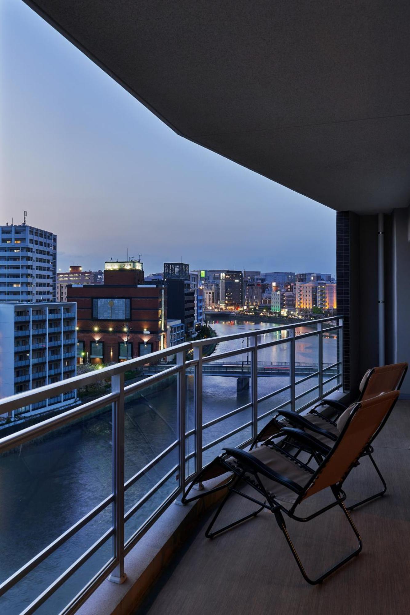 Alfacio Riverside Stay Hakata 福岡 外观 照片